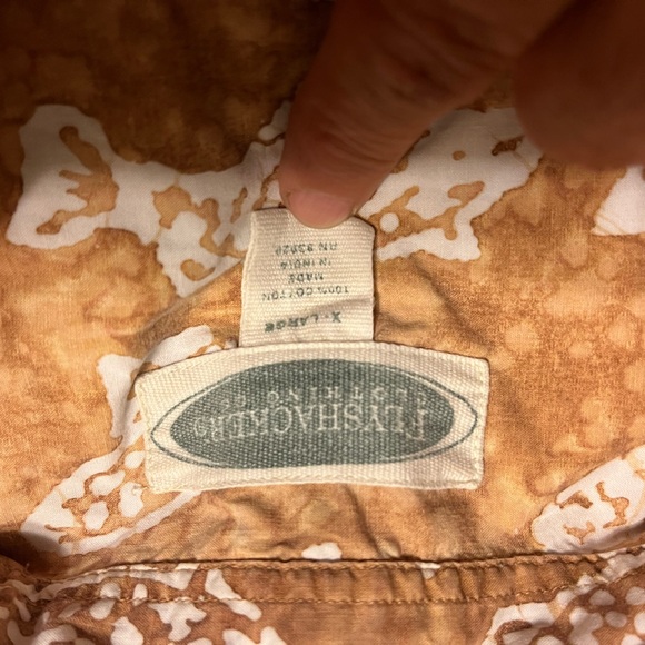 Flyshacker Lightweight Cotton Fishing Shirt, XL - Picture 3 of 8